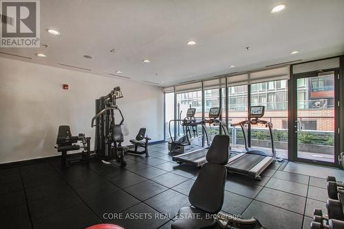 701 - 8 Dovercourt Road, Toronto, ON - Indoor Photo Showing Gym Room