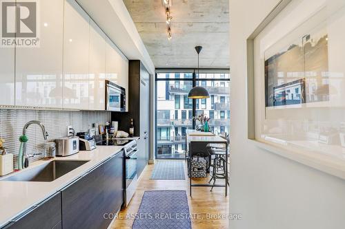 701 - 8 Dovercourt Road, Toronto, ON - Indoor Photo Showing Kitchen With Upgraded Kitchen