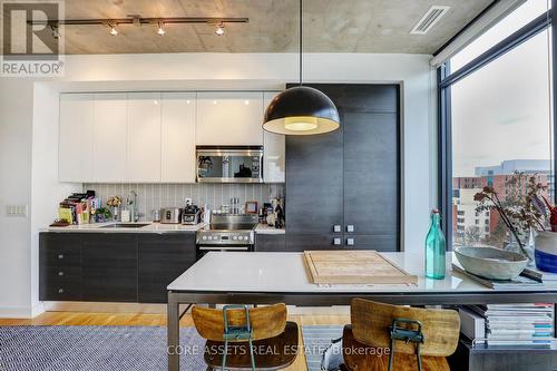 701 - 8 Dovercourt Road, Toronto, ON - Indoor Photo Showing Kitchen With Upgraded Kitchen