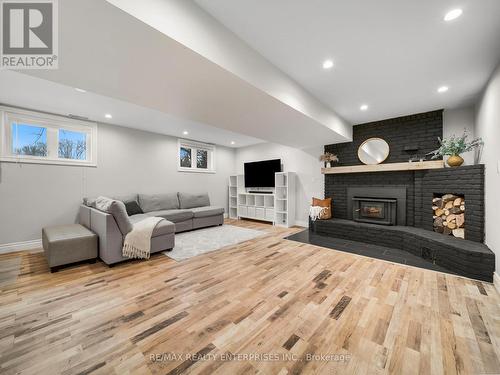 35 Wasslow Avenue, Georgina, ON - Indoor With Fireplace