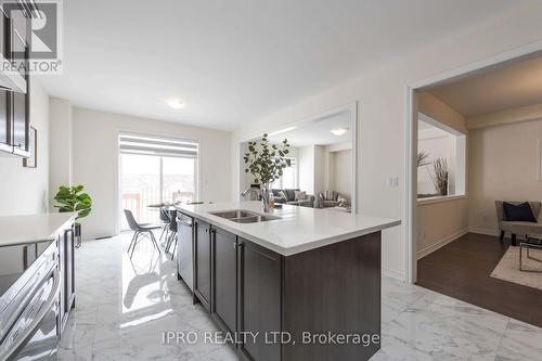 15 Eberly Woods Drive, Caledon, ON - Indoor Photo Showing Kitchen With Double Sink