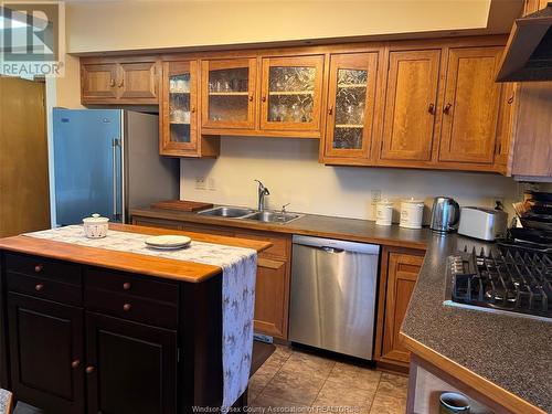 5080 Malden Road, Windsor, ON - Indoor Photo Showing Kitchen With Double Sink