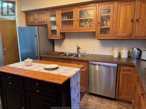 5080 Malden Road, Windsor, ON - Indoor Photo Showing Kitchen With Double Sink