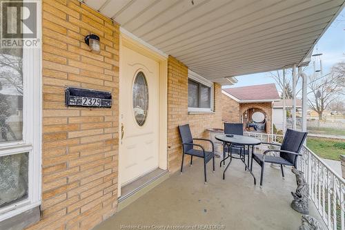 2329 Parent Avenue, Windsor, ON - Outdoor With Deck Patio Veranda With Exterior