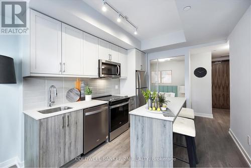 311 - 201 Brock Street, Whitby (Downtown Whitby), ON - Indoor Photo Showing Kitchen With Upgraded Kitchen