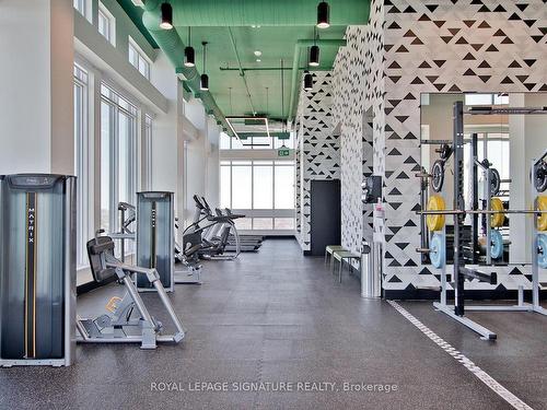 222-25 Nicholas Ave, Toronto, ON - Indoor Photo Showing Gym Room