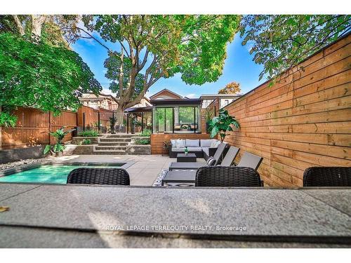 84 Blantyre Ave, Toronto, ON - Outdoor With In Ground Pool