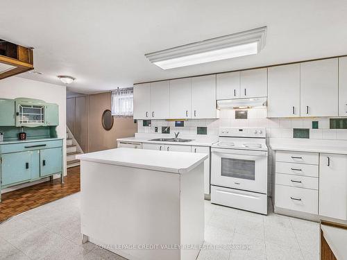 82 Terra Cotta Cres, Brampton, ON - Indoor Photo Showing Kitchen With Double Sink