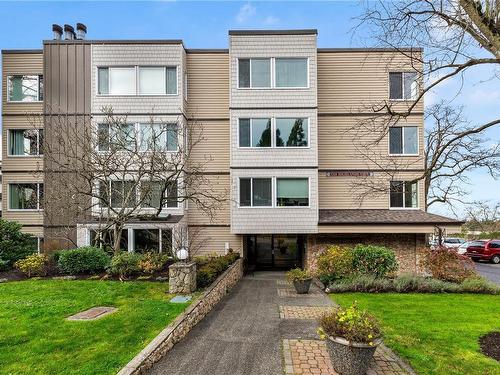 308-3260 Quadra St, Saanich, BC - Outdoor With Facade