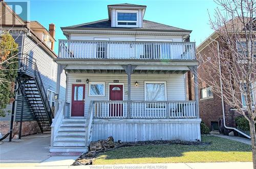 810 Chilver Road, Windsor, ON - Outdoor With Balcony With Deck Patio Veranda With Facade