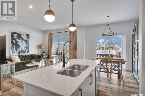 271 Prasad Manor, Saskatoon, SK - Indoor Photo Showing Kitchen With Double Sink