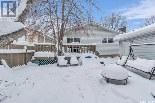 51 Boucher Crescent, Regina, SK - Outdoor With Deck Patio Veranda With Exterior