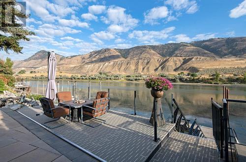 2622 Thompson Drive, Kamloops, BC - Outdoor With Body Of Water With Deck Patio Veranda With View