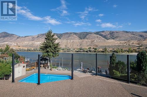 2622 Thompson Drive, Kamloops, BC - Outdoor With Body Of Water With In Ground Pool With View