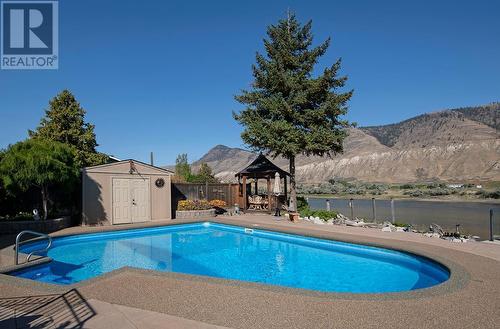 2622 Thompson Drive, Kamloops, BC - Outdoor With In Ground Pool With Backyard