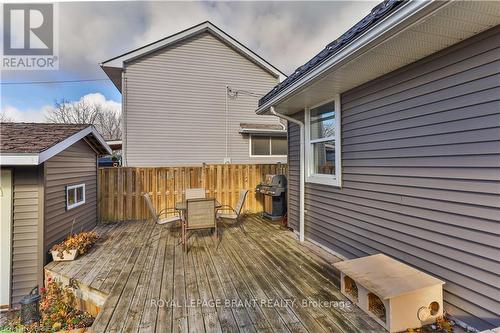 20 Frank Street, Brantford, ON - Outdoor With Deck Patio Veranda With Exterior