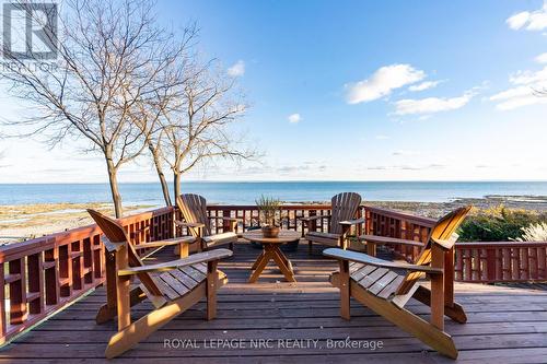 3765 Crystal Beach Drive, Fort Erie (337 - Crystal Beach), ON - Outdoor With Body Of Water With Deck Patio Veranda With View