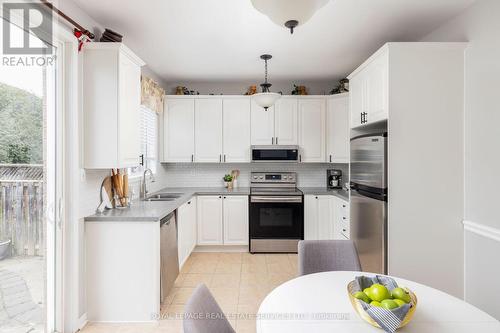 2272 Calloway Drive, Oakville, ON - Indoor Photo Showing Kitchen With Stainless Steel Kitchen With Double Sink