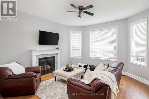 2272 Calloway Drive, Oakville, ON - Indoor Photo Showing Living Room With Fireplace