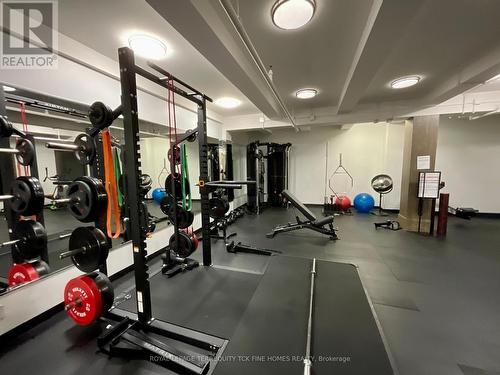 201 - 43 Hanna Avenue, Toronto, ON - Indoor Photo Showing Gym Room