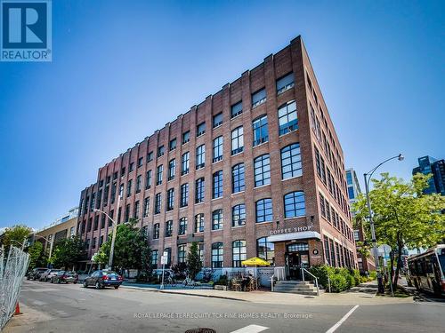 201 - 43 Hanna Avenue, Toronto, ON - Outdoor With Facade