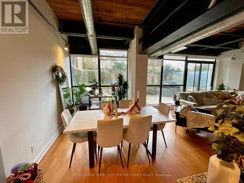 201 - 43 Hanna Avenue, Toronto, ON - Indoor Photo Showing Dining Room