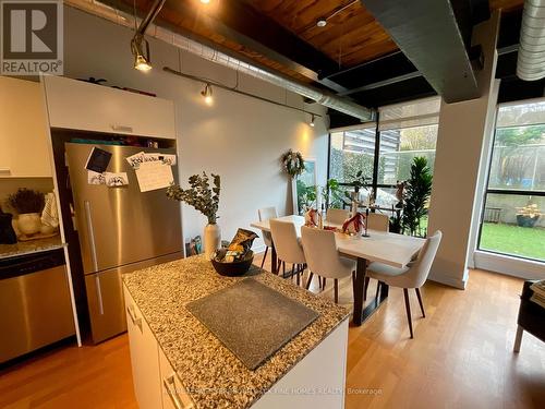 201 - 43 Hanna Avenue, Toronto, ON - Indoor Photo Showing Dining Room