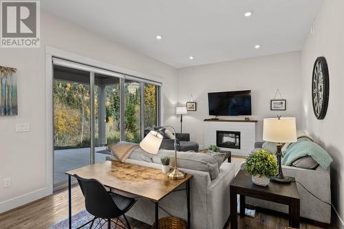 2424 Fairways Drive, Sun Peaks, BC - Indoor Photo Showing Living Room With Fireplace