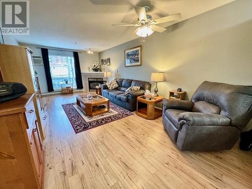 683 Victoria Street Unit# 215, Kamloops, BC - Indoor Photo Showing Living Room With Fireplace