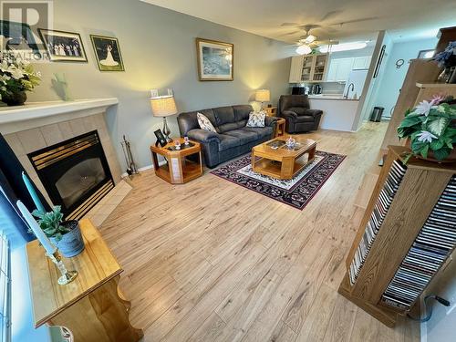 683 Victoria Street Unit# 215, Kamloops, BC - Indoor Photo Showing Living Room With Fireplace