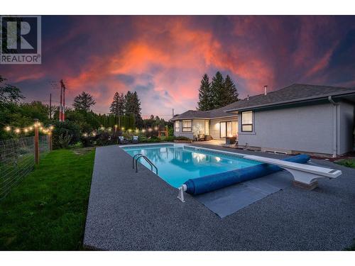 105 Puett Ranch Road, Kamloops, BC - Outdoor With In Ground Pool With Backyard