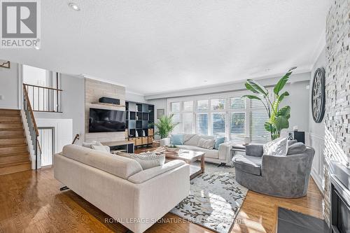 21 Page Avenue, Toronto, ON - Indoor Photo Showing Living Room With Fireplace