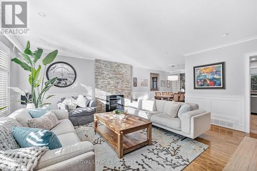 21 Page Avenue, Toronto, ON - Indoor Photo Showing Living Room With Fireplace