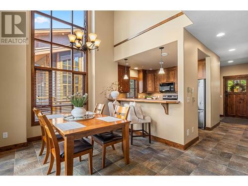 5035 Valley Drive Unit# 44, Sun Peaks, BC - Indoor Photo Showing Dining Room