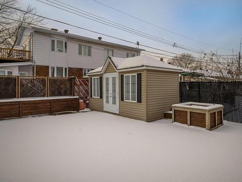 Backyard - 600  - 600A Rue Franchère, Laval (Duvernay), QC - Outdoor With Exterior