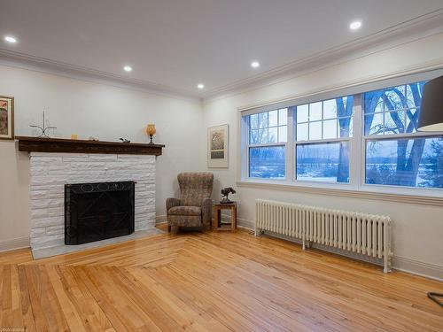 Salon - 1271 Rue De Frontenac, Berthierville, QC - Indoor Photo Showing Other Room With Fireplace