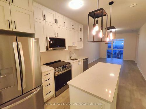 418-470 Gordon Krantz Ave, Milton, ON - Indoor Photo Showing Kitchen With Stainless Steel Kitchen With Upgraded Kitchen