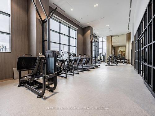 315-395 Dundas St W, Oakville, ON - Indoor Photo Showing Gym Room