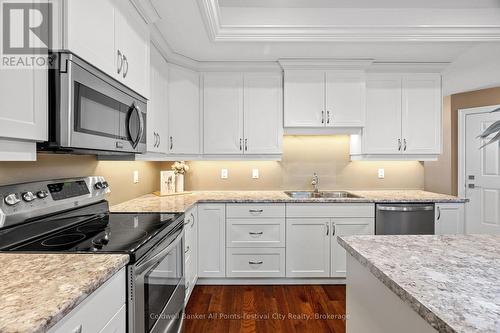 47 Fairhaven Lane, Goderich (Goderich Town), ON - Indoor Photo Showing Kitchen With Stainless Steel Kitchen With Double Sink