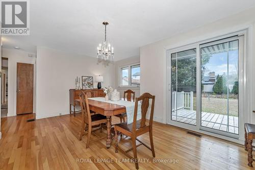 2099 Balharrie Avenue, Ottawa, ON - Indoor Photo Showing Dining Room