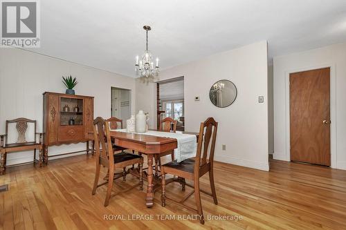 2099 Balharrie Avenue, Ottawa, ON - Indoor Photo Showing Dining Room