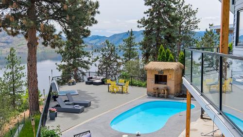 4181 6 Avenue, Peachland, BC - Outdoor With In Ground Pool