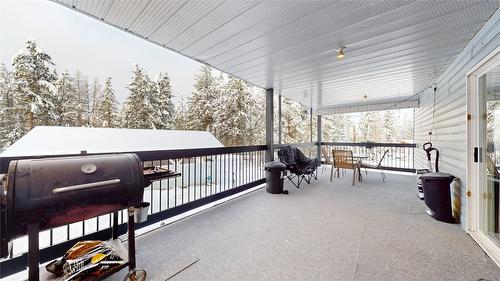 5075 Booth Creek Road, Cranbrook, BC - Outdoor With Deck Patio Veranda With Exterior