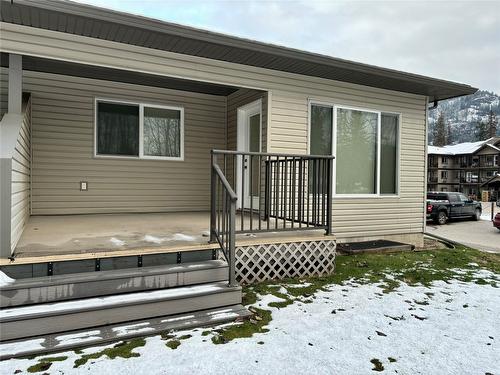 119 Mountain Side Drive, Fruitvale, BC - Outdoor With Deck Patio Veranda With Exterior