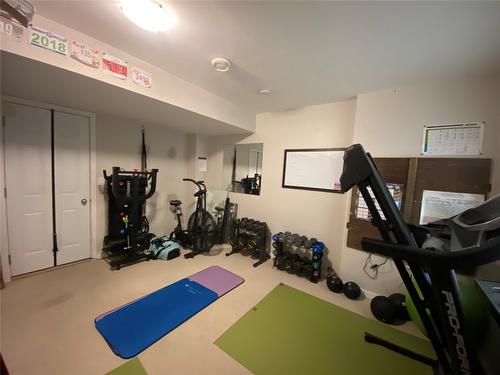 706-200 Black Forest Trail, Invermere, BC - Indoor Photo Showing Gym Room