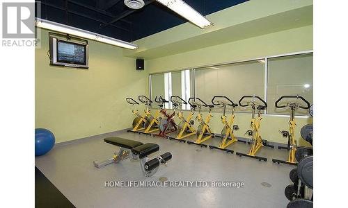 4712 - 35 Mariner Terrace, Toronto, ON - Indoor Photo Showing Gym Room