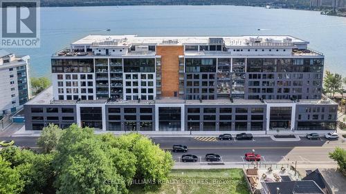 420 - 185 Dunlop Street E, Barrie, ON - Outdoor With Body Of Water With Facade