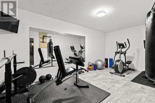 205 Rue Cheval Noir, Kamloops, BC - Indoor Photo Showing Gym Room