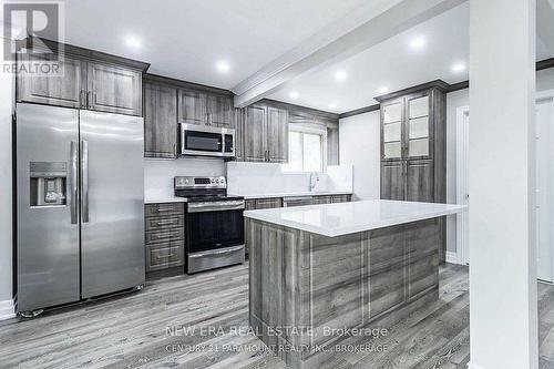 173 Earnscliffe Circle, Brampton, ON - Indoor Photo Showing Kitchen With Stainless Steel Kitchen With Upgraded Kitchen