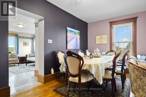 595 Craigen Road, Stone Mills, ON - Indoor Photo Showing Dining Room